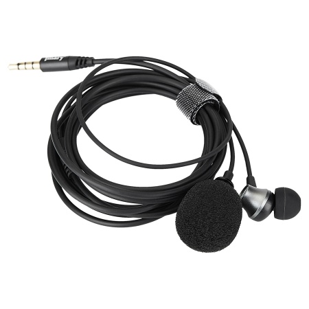 Микрофон петличный проводной JMARY MC-R5, Jack 3.5mm, 3 м, черный фото