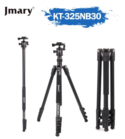 Штатив-трипод/монопод JMARY KT325-NB30, напольный, 57,5 - 164,5 см, черный фото