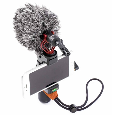 Микрофон универсальный кардиоидный BOYA BY-MM1 TRS/TRRS connector (B), Jack 3.5mm, черный фото