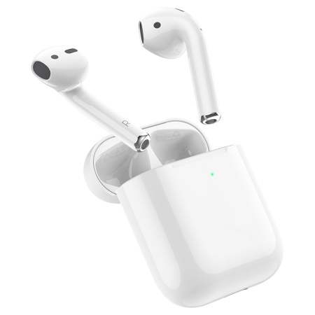Беспроводные наушники TWS HOCO EW41, Bluetooth, белый фото