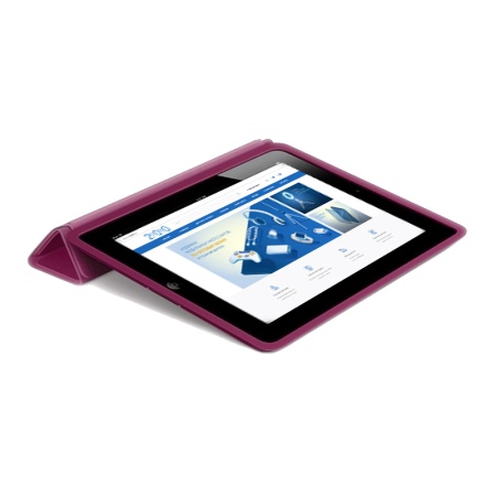 Чехол Smart Case для iPad Mini 2/3, ярко-розовый (3) фото