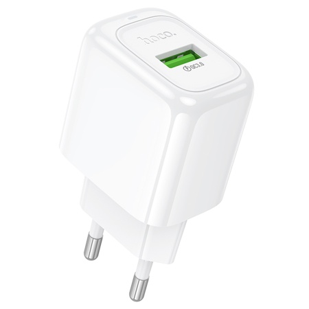 Сетевое зарядное устройство HOCO CS52A Surplus 1xUSB, 18W, белый фото