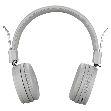 Беспроводные наушники накладные SODO SD-1002, Bluetooth + AUX, серый фото