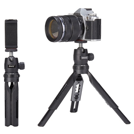 Штатив-трипод/монопод JMARY MT-30, напольный / настольный, 21,5 - 30 см, черный фото