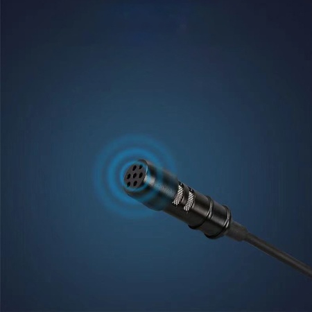 Микрофон петличный проводной JMARY MC-R5, Jack 3.5mm, 3 м, черный фото