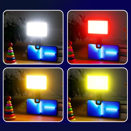 Светодиодный осветлитель JMARY FM-150RGB, 3000mAh, кабель Type-C, черный фото