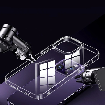 Чехол Clear Case пластиковый для iPhone 12 Mini 5.4", прозрачный фото