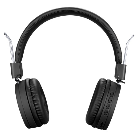 Беспроводные наушники накладные SODO SD-1002, Bluetooth + AUX, черный фото