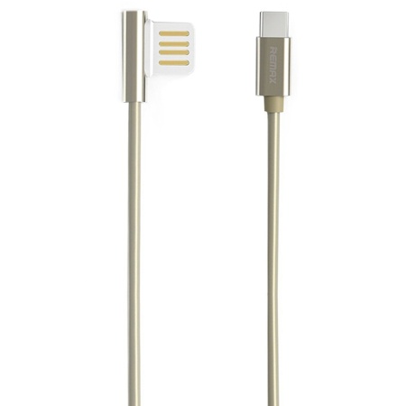 Кабель USB REMAX RC-054a Emperor USB - Type-C, 2.1А, 1 м, золотой фото