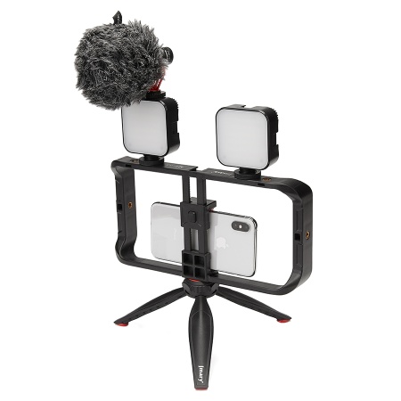 Светодиодный осветлитель JMARY FM-48R, черный фото