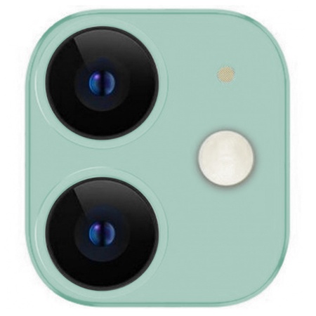 Защитное стекло на заднюю камеру TOTU AB-049 для iPhone 11, зеленый фото