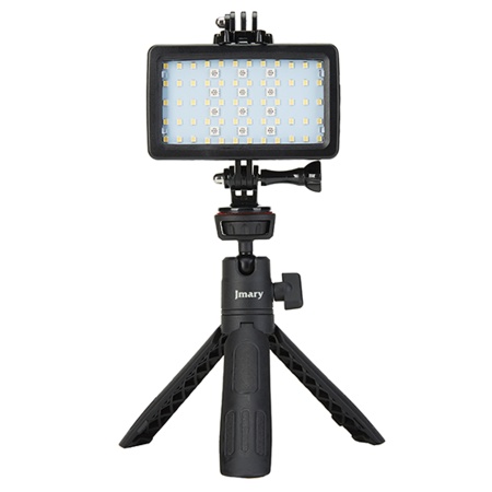 Светодиодный осветлитель JMARY FM-72RGB, 3000mAh, черный фото