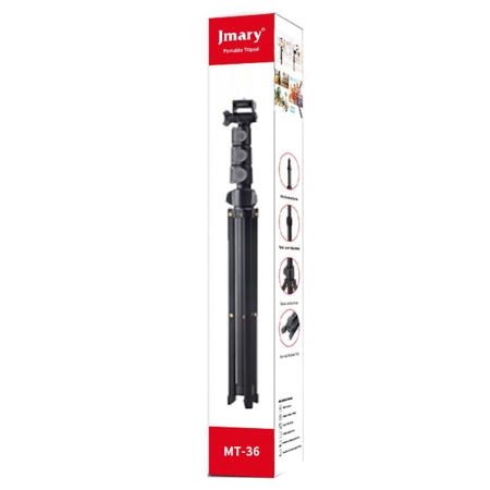 Штатив-трипод JMARY MT-36, напольный, 60,5 - 170,5 см, черный фото