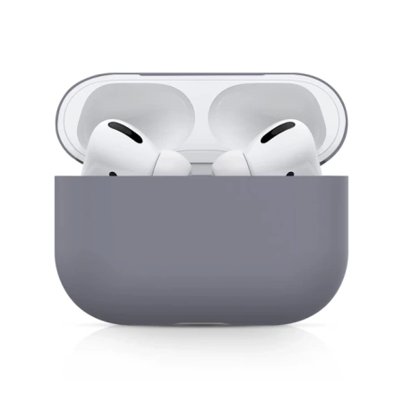 Чехол силиконовый Case Protection для Airpods Pro, лавандовый (9) фото