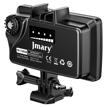 Светодиодный осветлитель JMARY FM-72RGB, 3000mAh, черный фото