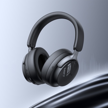 Беспроводные наушники накладные HOCO W53 Plus, Bluetooth, черный фото