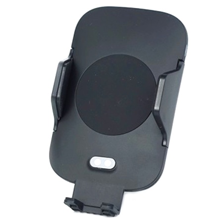 Автомобильный держатель YUNTENG C9 Rapid, зажимной с беспроводной зарядкой, на воздуховод, черный фото