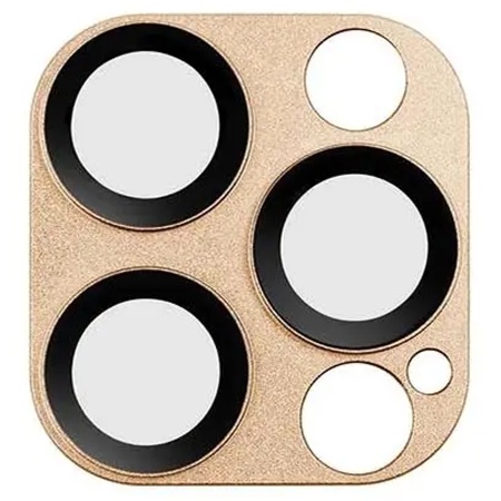 Защитное стекло на заднюю камеру COTEetCI Lens Film для iPhone 12 Pro Max 6.7", золотой фото