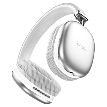 Беспроводные наушники накладные HOCO W35, Bluetooth, серебристый фото