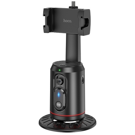 Стабилизатор HOCO K23 Lotus, встроенный аккумулятор, черный фото