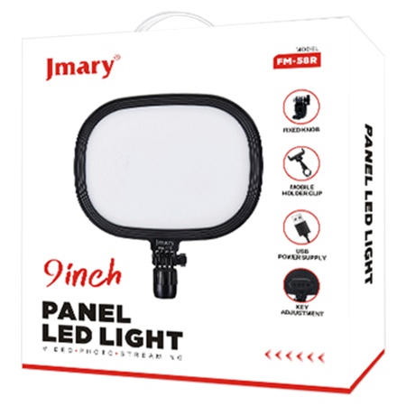 Светодиодный осветлитель JMARY FM-58R, черный фото