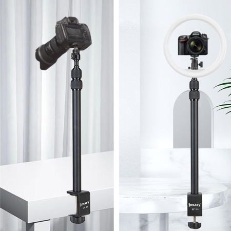 Штатив-струбцина JMARY MT-49, настольный, 42,5 - 98 см, черный фото