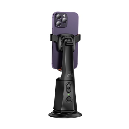 Стабилизатор HOCO K26 Smart, встроенный аккумулятор, 75-90мм, черный фото