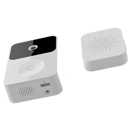 Беспроводной дверной видеозвонок JMARY MF-5, Wi Fi, белый