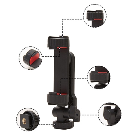 Держатель универсальный для смартфона JMARY BH-05, черный