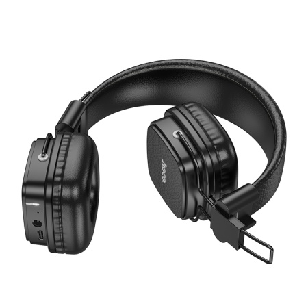 Беспроводные наушники накладные HOCO W56 Earl, Bluetooth, черный фото