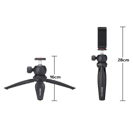 Штатив-трипод/монопод JMARY MT-20, напольный / настольный, 15 - 18,5 см, черный фото