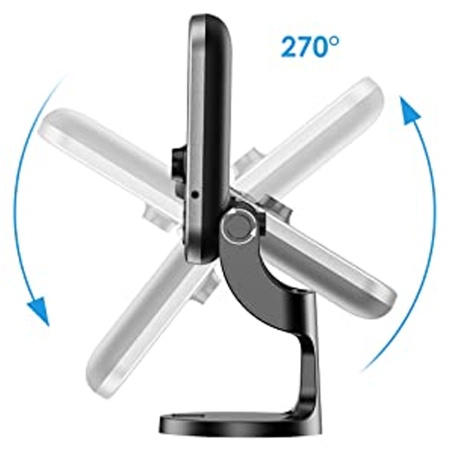 Микрофон универсальный кардиоидный JMARY MC-PW7, Type-C+Lightning+Jack 3.5mm, 1.8 м, черный фото