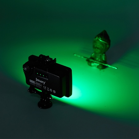 Светодиодный осветлитель JMARY FM-72RGB, 3000mAh, черный фото