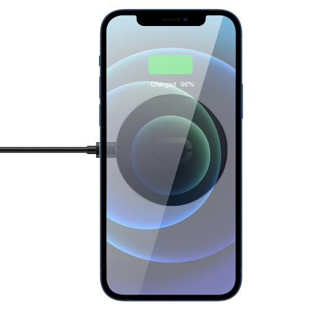 Беспроводное зарядное устройство MagSafe JOYROOM JR-A28 MagSafe для iPhone+Airpods 1xUSB-C с Кабелем Type-C - Type-C, 2.4A, 15W, темно-синий фото