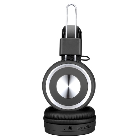 Беспроводные наушники накладные SODO SD-1002, Bluetooth + AUX, черный фото