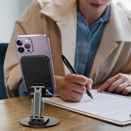 Настольная подставка для смартфона/планшета JMARY MK-59, черный