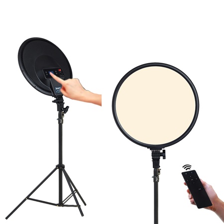 Светодиодный осветлитель JMARY FM-15RS, черный фото