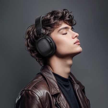 Беспроводные наушники накладные HOCO W64 Earl, Bluetooth, черный фото