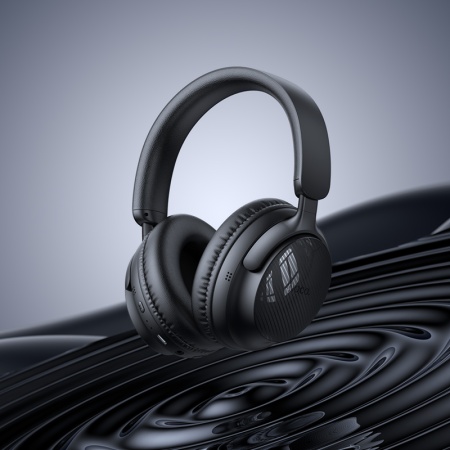 Беспроводные наушники накладные HOCO W53 Tone, Bluetooth, черный фото