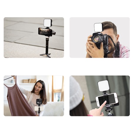 Светодиодный осветлитель JMARY FM-48R, черный фото