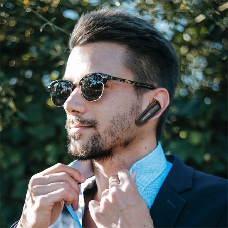 Беспроводная Bluetooth-Гарнитура BOROFONE BC21 Encourage, Bluetooth, черный фото