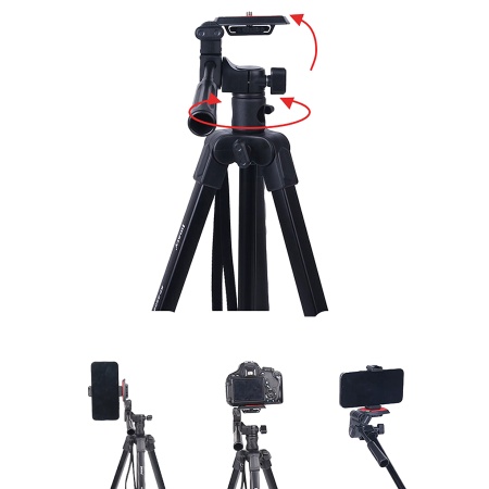 Штатив-трипод JMARY KP-2209, напольный, 46 - 174 см, черный фото