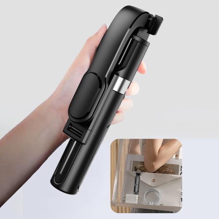 Монопод/штатив-трипод JMARY KT-219, напольный / настольный, 20 - 90 см, черный фото