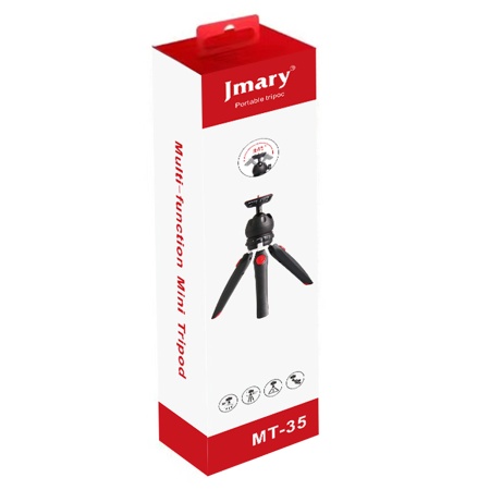 Штатив-трипод/монопод JMARY MT-35, напольный / настольный, 12,7 - 23,5 см, черный фото