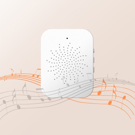 Беспроводной дверной видеозвонок JMARY MF-5, Wi Fi, белый