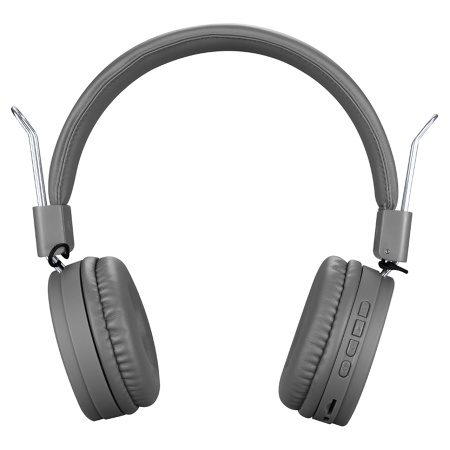 Беспроводные наушники накладные SODO SD-1002, Bluetooth + AUX, темно-серый фото