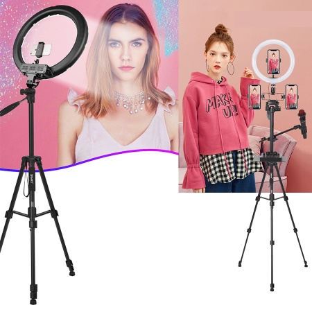 Штатив-трипод/монопод JMARY KP-2254, напольный, 50 - 165 см, черный фото