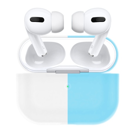 Чехол силиконовый для Airpods Pro, ночной свет (15) фото