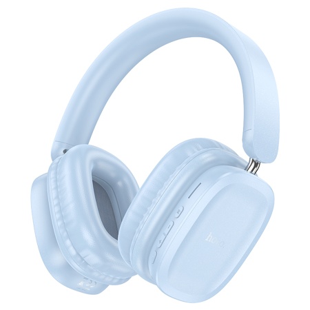 Беспроводные наушники накладные HOCO W51 Delightful, Bluetooth, синий фото