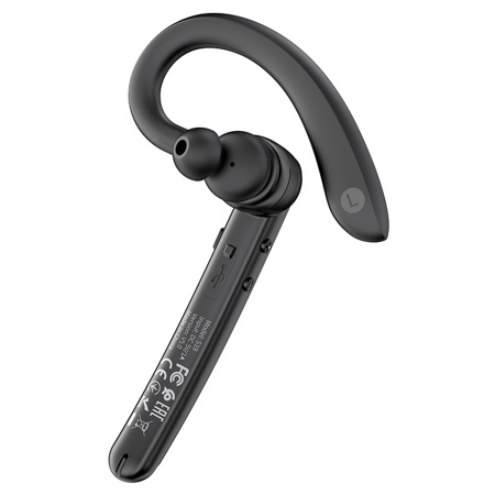 Беспроводная Bluetooth-Гарнитура HOCO S19 Heartful, Bluetooth, черный фото